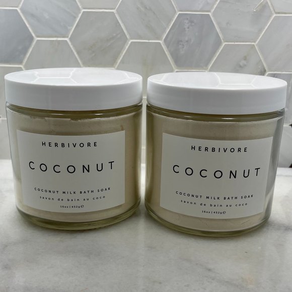 Herbivore-Natural Coconut Milk Bath Soak 2 - 16 oz - Picture 1 of 2